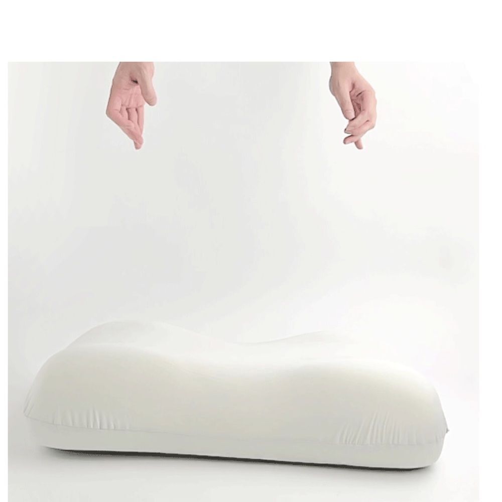 Cushion Lab Deep Sleep Pillow, NWT, Calm Grey, open box Display pillow,